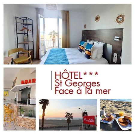 Hotel Saint Georges, Face à la mer Canet-en-Roussillon Esterno foto